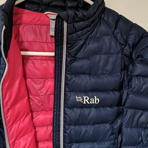 Rab puffy jacket